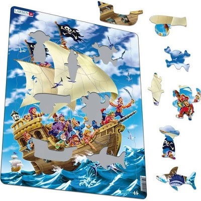 Springbok Larsen Pirates Kids' Jigsaw Puzzle - 30pc 1 Springbok Larsen Pirates Kids' Jigsaw Puzzle - 30pc