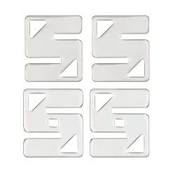 University Games Hanayama Level 4 Cast Metal Brain Teaser Puzzle - Hashtag