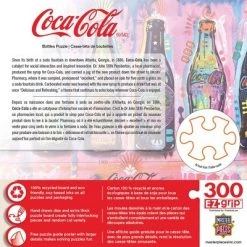 MasterPieces 300 Piece EZ Grip Jigsaw Puzzle - Coca-Cola Bottles - 18"x24" -Puzzles Sales 2022 unnamed file 5138