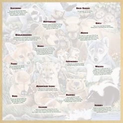 MasterPieces 48 Piece Fun Facts Jigsaw Puzzle for Kids - Forest Friends Wood Puzzle - 12"x12" -Puzzles Sales 2022 unnamed file 5156