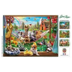 MasterPieces 300 Piece EZ Grip Jigsaw Puzzle - Afternoon Siesta - 18"x24" 9 MasterPieces 300 Piece EZ Grip Jigsaw Puzzle - Afternoon Siesta - 18"x24" -Puzzles Sales 2022 unnamed file 5166
