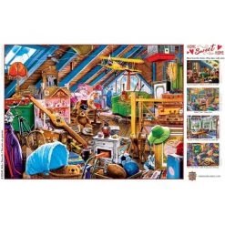 MasterPieces 550 Piece Jigsaw Puzzle For Adults, Family, Or Kids - Attic Secrets - 18"x24" -Puzzles Sales 2022 unnamed file 5188