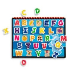 Blue's Clues & You! Melissa & Doug Blues Clues & You! Wooden Chunky Puzzle 26pc - Alphabet -Puzzles Sales 2022 unnamed file 52