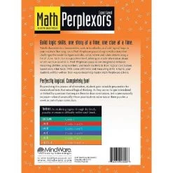 MindWare Math Perplexors: Expert Level - Brainteasers - 50 Puzzles