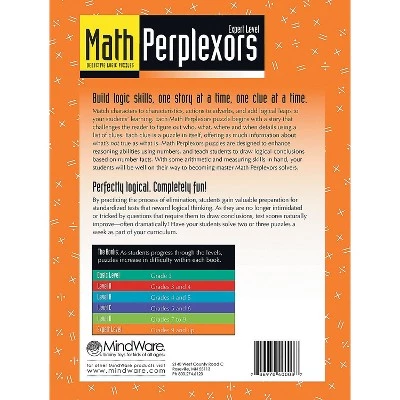 MindWare Math Perplexors: Expert Level - Brainteasers - 50 Puzzles 1 MindWare Math Perplexors: Expert Level - Brainteasers - 50 Puzzles