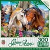 MasterPieces 300 Piece EZ Grip Jigsaw Puzzle - Mountain Meadow Farm - 18"x24"