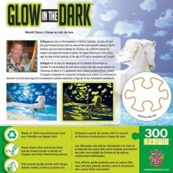 MasterPieces 300 Piece EZ Grip Glow in the Dark Jigsaw Puzzle - Moonlit Dance - 18"x24" -Puzzles Sales 2022 unnamed file 5220