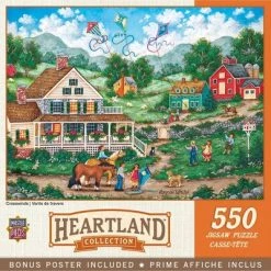 MasterPieces 550 Piece Jigsaw Puzzle For Adults, Family, Or Kids - Crosswinds - 18"x24"