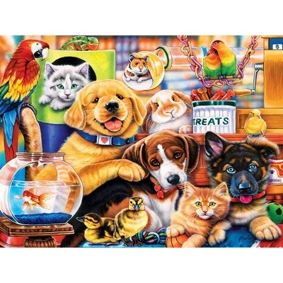 MasterPieces 300 Piece EZ Grip Jigsaw Puzzle - Home Wanted - 18"x24" 2 MasterPieces 300 Piece EZ Grip Jigsaw Puzzle - Home Wanted - 18"x24" - Image 2