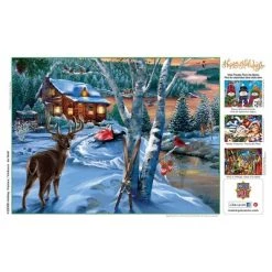 MasterPieces 300 Piece EZ Grip Christmas Jigsaw Puzzle - Holiday Visitors - 18"x24" -Puzzles Sales 2022 unnamed file 5289