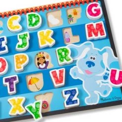 Blue's Clues & You! Melissa & Doug Blues Clues & You! Wooden Chunky Puzzle 26pc - Alphabet -Puzzles Sales 2022 unnamed file 53