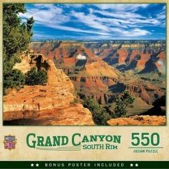 MasterPieces 550 Piece Jigsaw Puzzle For Adults, Family, Or Kids - Grand Canyon South Rim - 18"x24"