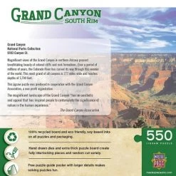 MasterPieces 550 Piece Jigsaw Puzzle For Adults, Family, Or Kids - Grand Canyon South Rim - 18"x24" 7 MasterPieces 550 Piece Jigsaw Puzzle For Adults, Family, Or Kids - Grand Canyon South Rim - 18"x24" -Puzzles Sales 2022 unnamed file 5304