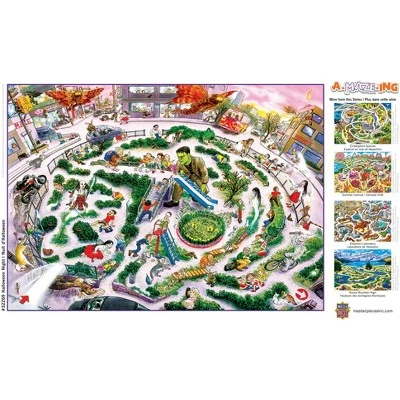 MasterPieces A-Maze-Ing 500 Piece Jigsaw Puzzle For Adults, Family, Or Kids - Halloween Night - 15"x21" 4 MasterPieces A-Maze-Ing 500 Piece Jigsaw Puzzle For Adults, Family, Or Kids - Halloween Night - 15"x21" - Image 4