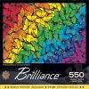 MasterPieces 550 Piece Jigsaw Puzzle For Adults, Family, Or Kids - Fluttering Rainbow - 18"x24"