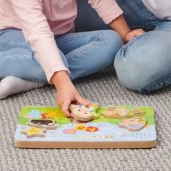 Spin Master Puzzles CoComelon Kids' Wooden Sound Puzzle - 5pc