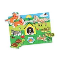 Melissa & Doug Melissa & Doug Peg Puzzle Set - 6 Puzzles -Puzzles Sales 2022 unnamed file 5441