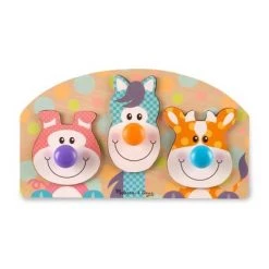 Melissa & Doug First Play Wooden Jumbo Knob Farm Animal Puzzle (3pc) -Puzzles Sales 2022 unnamed file 5449