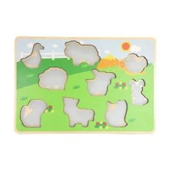 Leo & Friends Farm Animal Peg Puzzle for 24-Months+ -Puzzles Sales 2022 unnamed file 5478