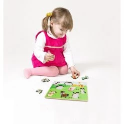Leo & Friends Farm Animal Peg Puzzle for 24-Months+ -Puzzles Sales 2022 unnamed file 5479