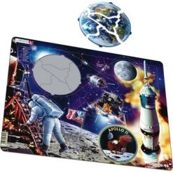 Springbok Larsen Apollo 11 Outer Space Children's Jigsaw Puzzle 50pc