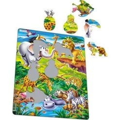 Springbok Larsen Safari Children's Jigsaw Puzzle 18pc