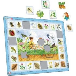 Springbok Larsen Field Science Children's Educational Jigsaw Puzzle 48pc