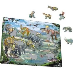 Springbok Larsen Dinosaur Children's Jigsaw Puzzle 65pc