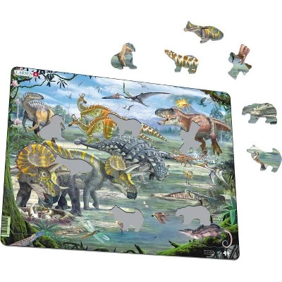 Springbok Larsen Dinosaur Children's Jigsaw Puzzle 65pc 1 Springbok Larsen Dinosaur Children's Jigsaw Puzzle 65pc