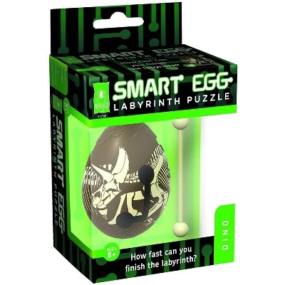 Bepuzzled University Games Smart Egg 1-Layer Level 2 Labyrinth Puzzle | Dino 1 Bepuzzled University Games Smart Egg 1-Layer Level 2 Labyrinth Puzzle | Dino