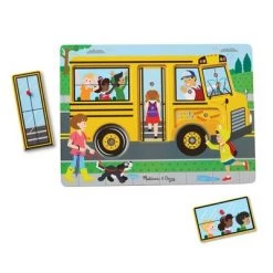Melissa & Doug Melissa & Doug The Wheels on the Bus Sound Puzzle 6pc -Puzzles Sales 2022 unnamed file 5576