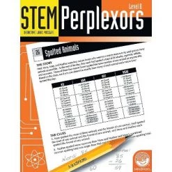 MindWare Stem Perplexors: Set Of 5 - Brainteasers - 5 Books