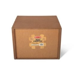 Melissa & Doug Melissa & Doug Natural Wood Puzzle Storage Case (Holds 12 Puzzles) -Puzzles Sales 2022 unnamed file 5649