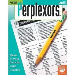MindWare More Perplexors: Set Of 5 - Brainteasers -Puzzles Sales 2022 unnamed file 567