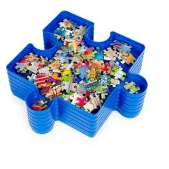 Toynk Shantou South Toys Factory Jigsaw Puzzle Stackable Sorting Trays | Set of 6