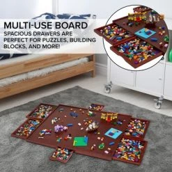 Jumbl 1000-Piece Puzzle Board w/Mat | 23 x 31 Wooden Jigsaw Puzzle Table w/ 6 Removable Storage & Sorting Drawers | Smooth Plateau Fiberboard Work Surface & Reinforced Hardwood | for Games & Puzzles 14 Jumbl 1000-Piece Puzzle Board w/Mat | 23 x 31 Wooden Jigsaw Puzzle Table w/ 6 Removable Storage & Sorting Drawers | Smooth Plateau Fiberboard Work Surface & Reinforced Hardwood | for Games & Puzzles -Puzzles Sales 2022 unnamed file 5737