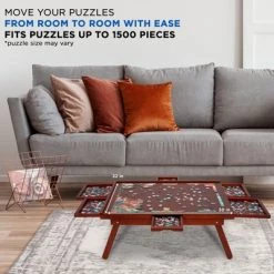 Jumbl 1000-Piece Puzzle Board Rack w/Mat | 23 x 31 Wooden Jigsaw Puzzle Table w/ 6 Storage & Sorting Drawers | Smooth Plateau Fiberboard Work Surface & Reinforced Hardwood | for Games & Puzzles 11 Jumbl 1000-Piece Puzzle Board Rack w/Mat | 23 x 31 Wooden Jigsaw Puzzle Table w/ 6 Storage & Sorting Drawers | Smooth Plateau Fiberboard Work Surface & Reinforced Hardwood | for Games & Puzzles -Puzzles Sales 2022 unnamed file 5758