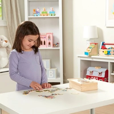 Melissa & Doug Melissa & Doug Vehicles 4-in-1 Wooden Jigsaw Puzzles in a Storage Box - 49pc 1 Melissa & Doug Melissa & Doug Vehicles 4-in-1 Wooden Jigsaw Puzzles in a Storage Box - 49pc