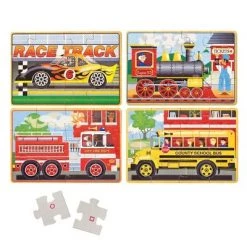 Melissa & Doug Melissa & Doug Vehicles 4-in-1 Wooden Jigsaw Puzzles in a Storage Box - 49pc 10 Melissa & Doug Melissa & Doug Vehicles 4-in-1 Wooden Jigsaw Puzzles in a Storage Box - 49pc -Puzzles Sales 2022 unnamed file 5777