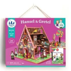 Storytime Toys Hansel and Gretel 3D Puzzle - 3 in 1 Book and Toy Set - Book, Build, and Play
