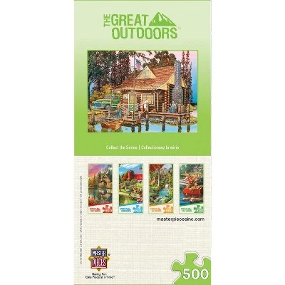 MasterPieces Inc The Great Outdoors 500 Piece Jigsaw Puzzle 4-Pack 2 MasterPieces Inc The Great Outdoors 500 Piece Jigsaw Puzzle 4-Pack - Image 2