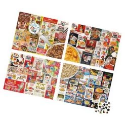 Spin Master Puzzles Spin Master Kellogg's Cereal 4 Pack Puzzle Set - 500pc