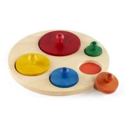 Guidecraft Circle Shape Sorting Puzzle