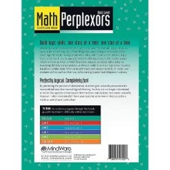 MindWare Math Perplexors: Basic Level - Brainteasers - 50 Puzzles