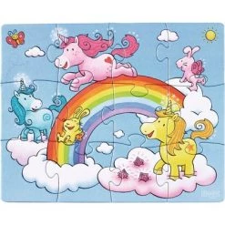 HABA Unicorn Glitterluck Set of 3 Jigsaw Puzzles