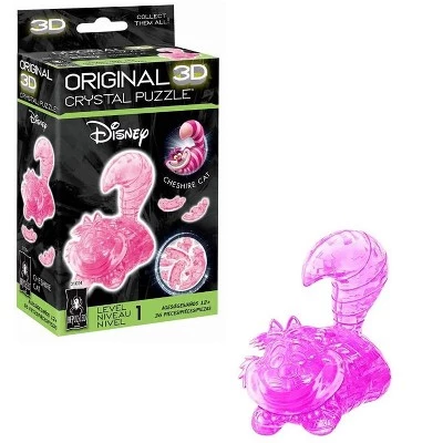 Disney University Games Alice in Wonderland Cheshire Cat 36 Piece 3D Crystal Jigsaw Puzzle 2 Disney University Games Alice in Wonderland Cheshire Cat 36 Piece 3D Crystal Jigsaw Puzzle - Image 2
