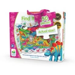 The Learning Journey International The Learning Journey Puzzle Doubles Find It! Dino (50 pieces) -Puzzles Sales 2022 unnamed file 5909