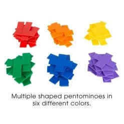 Rainbow Pentominoes-72-Piece Set Bright Colorful Scored Plastic Tile Puzzle with Storage Case-Fun Educational STEM Activity for Kids by Toy Time 7 Rainbow Pentominoes-72-Piece Set Bright Colorful Scored Plastic Tile Puzzle with Storage Case-Fun Educational STEM Activity for Kids by Toy Time -Puzzles Sales 2022 unnamed file 5946