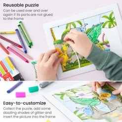 Arteza Kids Dinosaurs Jigsaw Puzzle Set - 32 Pieces -Puzzles Sales 2022 unnamed file 6001