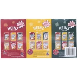 YWOW Games Heinz Sauces 50 Piece Jigsaw Puzzle 3-Pack | Relish | Mustard | Ketchup